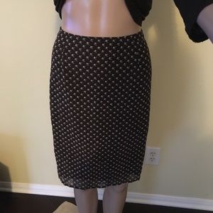 Brown skirt